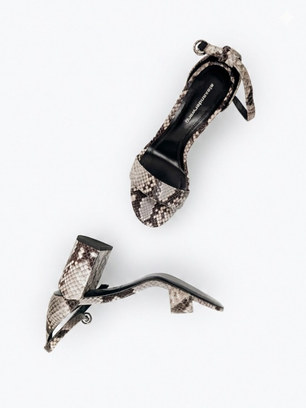 Alexander Wang Abby block sandals